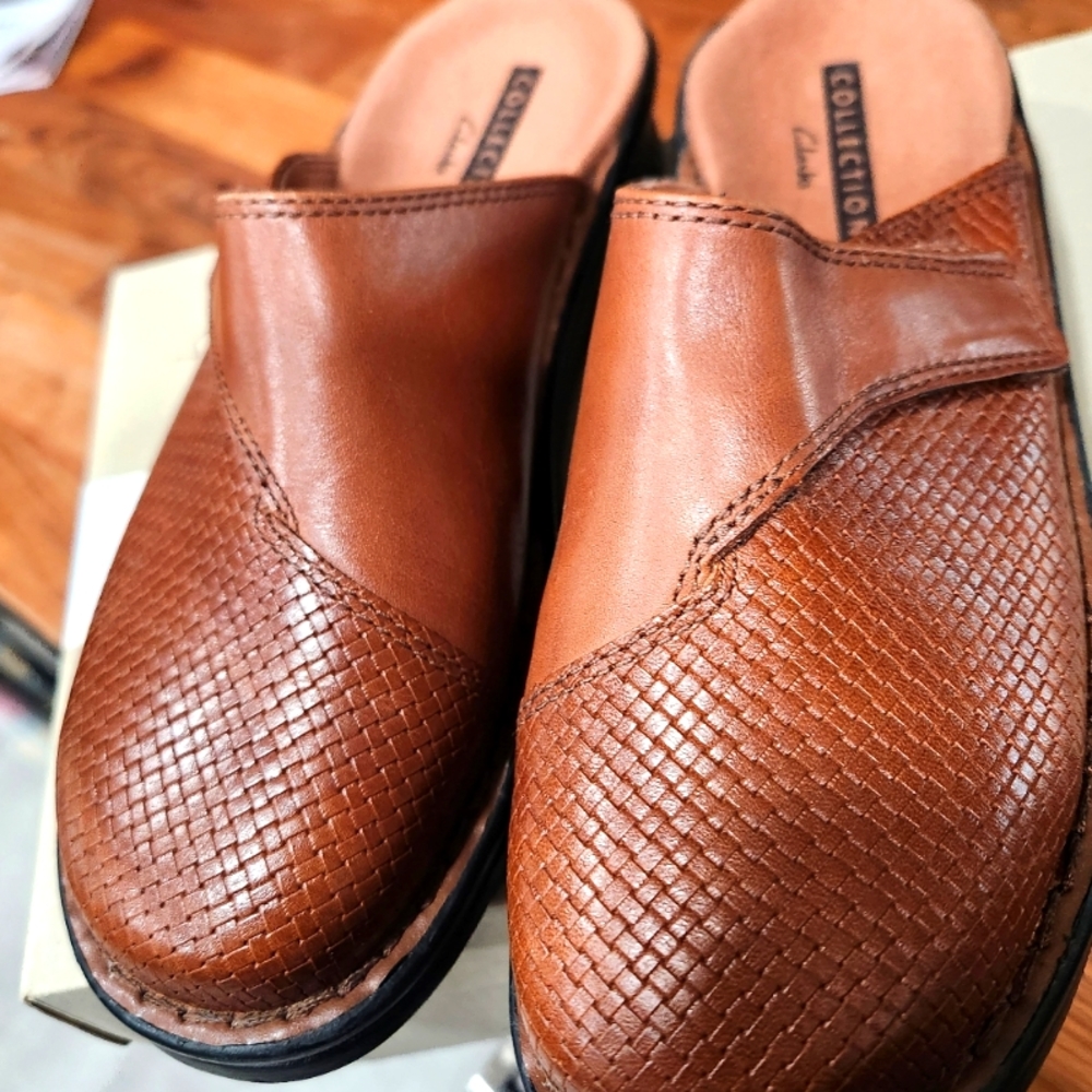 Clark's comfortable leather shoes